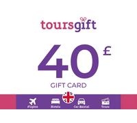 ToursGift Gift Card 40 GBP Key - UNITED KINGDOM