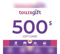 ToursGift Gift Card 500 CAD Key - CANADA