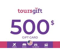 ToursGift Gift Card 500 USD Key - UNITED STATES