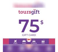 ToursGift Gift Card 75 CAD Key - CANADA