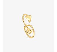 Tous - Anillo Abierto Con Baño De Oro 18 Kt Sobre Plata Tous Flechazo Talla 14