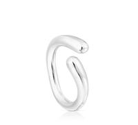 Tous - Anillo Abierto De Plata New Hav Talla 20