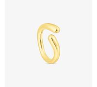 Tous - Anillo Abierto De Plata Vermeil New Hav Talla 11