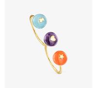 Tous - Anillo Abierto Doble De Oro Y Gemas Tous Balloon Talla 12