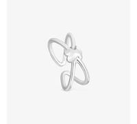 Tous - Anillo Abierto Oso De Plata Icon Metal Talla 11