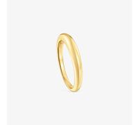 Tous - Anillo De Plata Liso Con Baño De Oro 18 Kt Sobre Plata Tous Motivos Talla 14