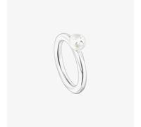 Tous - Anillo De Plata Y Perla Motivo Oso Icon Pearl Talla 12