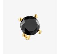 Tous - Anillo Grande Con Baño De Oro 18 Kt Sobre Plata Y Ónix Color Black - Negro