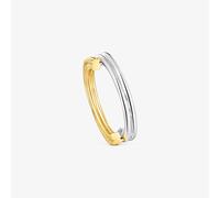 Tous - Anillo Mediano Bicolor Y Motivos Oso Tous 1950 Talla 10
