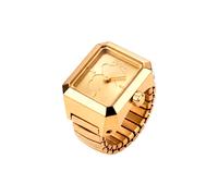 Tous - Anillo/Reloj Analógico De Acero Dorado Karat - Dorado