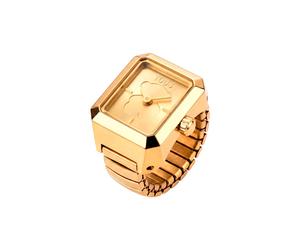 Tous - Anillo/Reloj Analógico De Acero Dorado Karat - Dorado