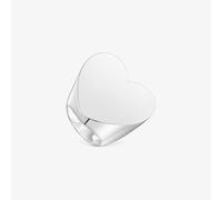 Tous - Anillo Sello Grande De Plata Corazón Sweet Dolls Talla 8