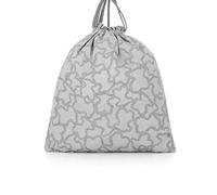 TOUS BABY - Bolsa de guardería Kaos para tu Bebé. Colores variados. (27x30 cm) (Gris)