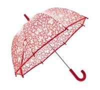 TOUS BABY - Paraguas INFANTIL transparente estampado Kaos. Color Rojo