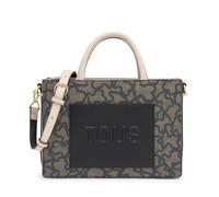 TOUS BAGS Bolsos, neceseres y maletas para mujer BOLSO SHOPPING MEDIANO AMAYA KAOS ICON NEGRO DE TOUS