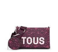 Tous bandolera flat burdeos kaos mini evolution