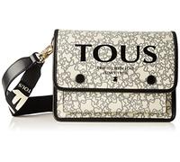 TOUS, BANDOLERA M. AUDREE K MINI para Mujer, BEIGE-NEGRO, MEDIANO