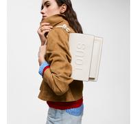 TOUS Bandolera Mediana Audree Beige, Para Mujer, Medidas 18 x 25 x 12,5 cm, Colección Tous La Rue New