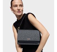 TOUS Bandolera Mediana Audree Gris Oscuro, Para Mujer, Medidas 16,5 x 25 x 12,5 cm, Colección Kaos Mini Lines