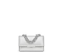 Tous - Bandolera Pequeña De Piel Plata Audree Leather - Plata