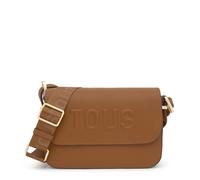 TOUS Bandolera M Brenda Camel, Bolso Mujer, 17x28x10,5 cm