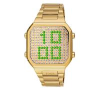 TOUS Watches d-Bear Reloj para Mujer Digital de Cuarzo con Brazalete de Acero Inoxidable bañado en Oro 3000130700