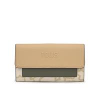 Tous Kaos Icon, Accesorio de Viaje-Billetera para Mujer, Arena, 20x11x4cm