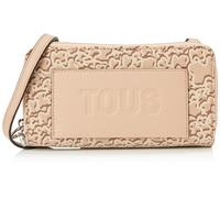 Tous Billetera-PORTAMOVIL K M EVOL Topo-Multi, Accesorio de Viaje Mujer, Beige, Talla única
