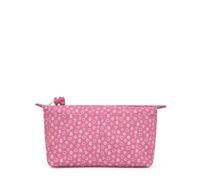 TOUS Bolsa Organizadora Bear Anniversary en color rosa oscuro. Con compartimentos. Cierre con cremallera. Medidas: 18 x 34,5 x 12 cm.