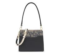 TOUS Bolso de Hombro Kaos, Diseño Elegante, Negro con Estampado, Correa Ajustable, Detalles Dorados