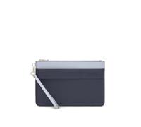 TOUS Bolso de Mano Clutch Audree Saffiano Azul/Gris - Ref. 2002360933 | Mujer | 17,5 x 26 x 3 cm