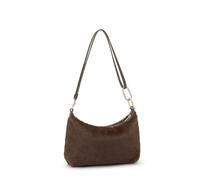TOUS Bolso Hold 2002359146 Mujer - Mini Bandolera Marrón Wild, Asa Extraíble, Cremallera, 16×30×20 cm