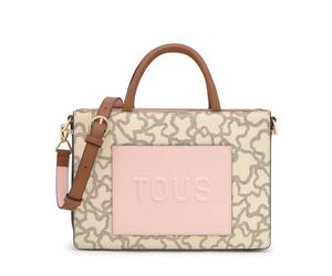 TOUS Bolsos, neceseres y maletas para mujer BOLSO SHOPPING MEDIANO AMAYA KAOS ICON BEIGE DE TOUS
