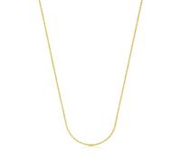 TOUS Cadena Mediana para Mujer con Baño de Oro de 18 Kt sobre Plata de Primera Ley de Bolas de 1.8 mm, 50 cm de largo, Colección Basics