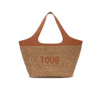 TOUS - Capazo L Lirio Rafia - Bags - Mujer - Marrón - ONE SIZE -