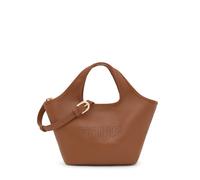 Tous - Capazo Mediano De Piel Camel Tous Lirio - Camel