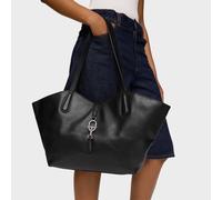 Tous - Capazo Mediano De Piel Negro Tous Manifesto - Negro