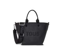TOUS Capazo Pequeño Negro TOUS, Para Mujer, Medidas 21 x 31 x 15,5 cm, Colección La Rue New