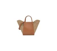 TOUS Capazo Pequeño Tulip Rafia Camel 2002438944