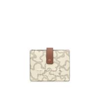 Tous Cartera Beige, para Mujer, Medidas 11 x 12 x 3,7 cm, Colección Kaos Icon
