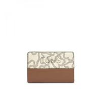 Tous Cartera Camel Y Beige, para Mujer, Medidas 10 x 14,5 x 3 cm, Colección Kaos Icon