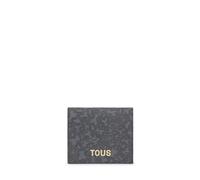 Tous Cartera Pequeña Gris Oscuro, para Mujer, Medidas 8,7 x 10 x 3 c, Colección Kaos Mini Lines