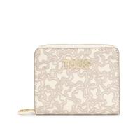 TOUS Carteras y monederos para mujer Monedero Kaos Mini Lines Beige TOUS