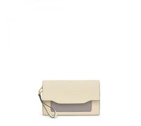 TOUS CLUTCH AUDREE SAFFIANO BEIGE-GRIS