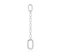 Tous - Colgante Cadena De Plata Y Anilla Hold Oval - Plateado
