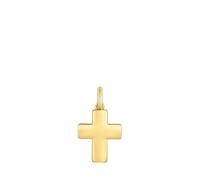 TOUS Colgante con Motivo de Cruz, con Baño de Oro 18k sobre Plata, Colección Motivos