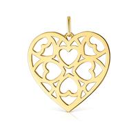 Tous - Colgante Corazón Con Baño De Oro 18 Kt Sobre Plata Medallions - Dorado