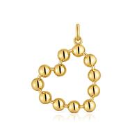 Tous - Colgante Corazón Con Baño De Oro 18 Kt Sobre Plata Sugar Party - Dorado