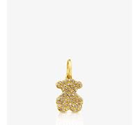 Tous - Colgante De Oro Con Diamantes Motivo Oso 11mm Gem Power - Transparente