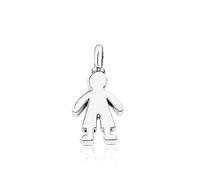 TOUS Colgante de Plata de Primera Ley para Mujer con Motivo de Niño de 1,7cm, No incluye Cadena, Clásico y Elegante, Colección Sweet Dolls